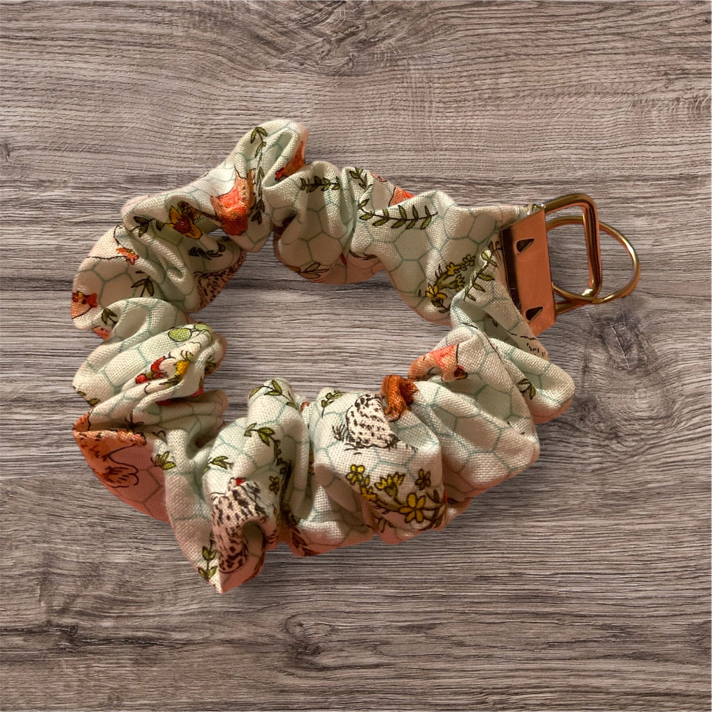 Scrunchie Keychains