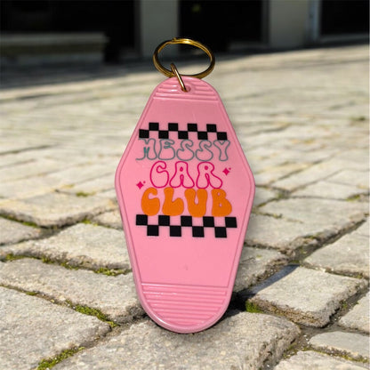 Retro Motel Keychains