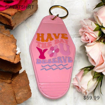 Retro Motel Keychains