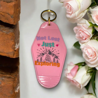 Retro Motel Keychains