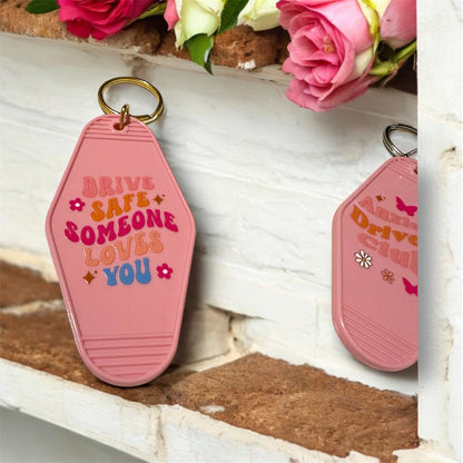 Retro Motel Keychains
