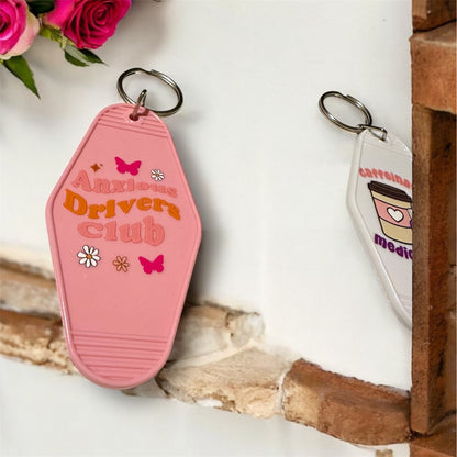 Retro Motel Keychains