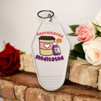 Retro Motel Keychains