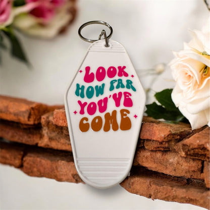 Retro Motel Keychains