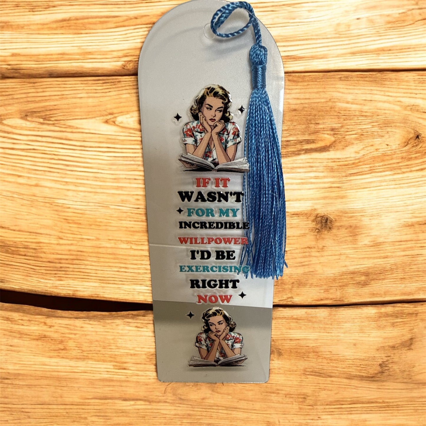 Book Lovers Acrylic Bookmarks