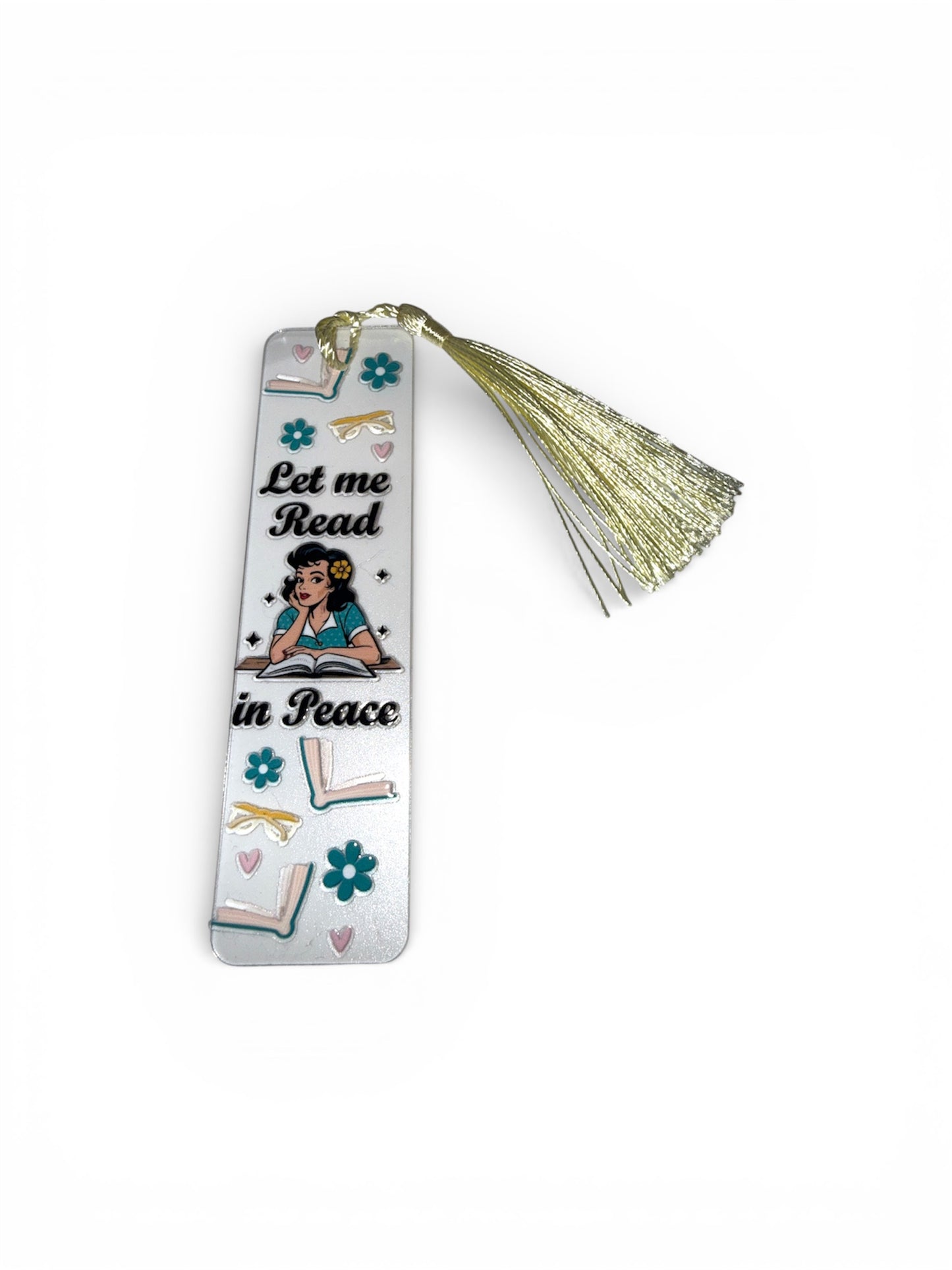 Book Lovers Acrylic Bookmarks