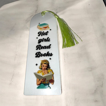Book Lovers Acrylic Bookmarks