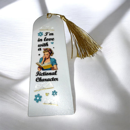 Book Lovers Acrylic Bookmarks