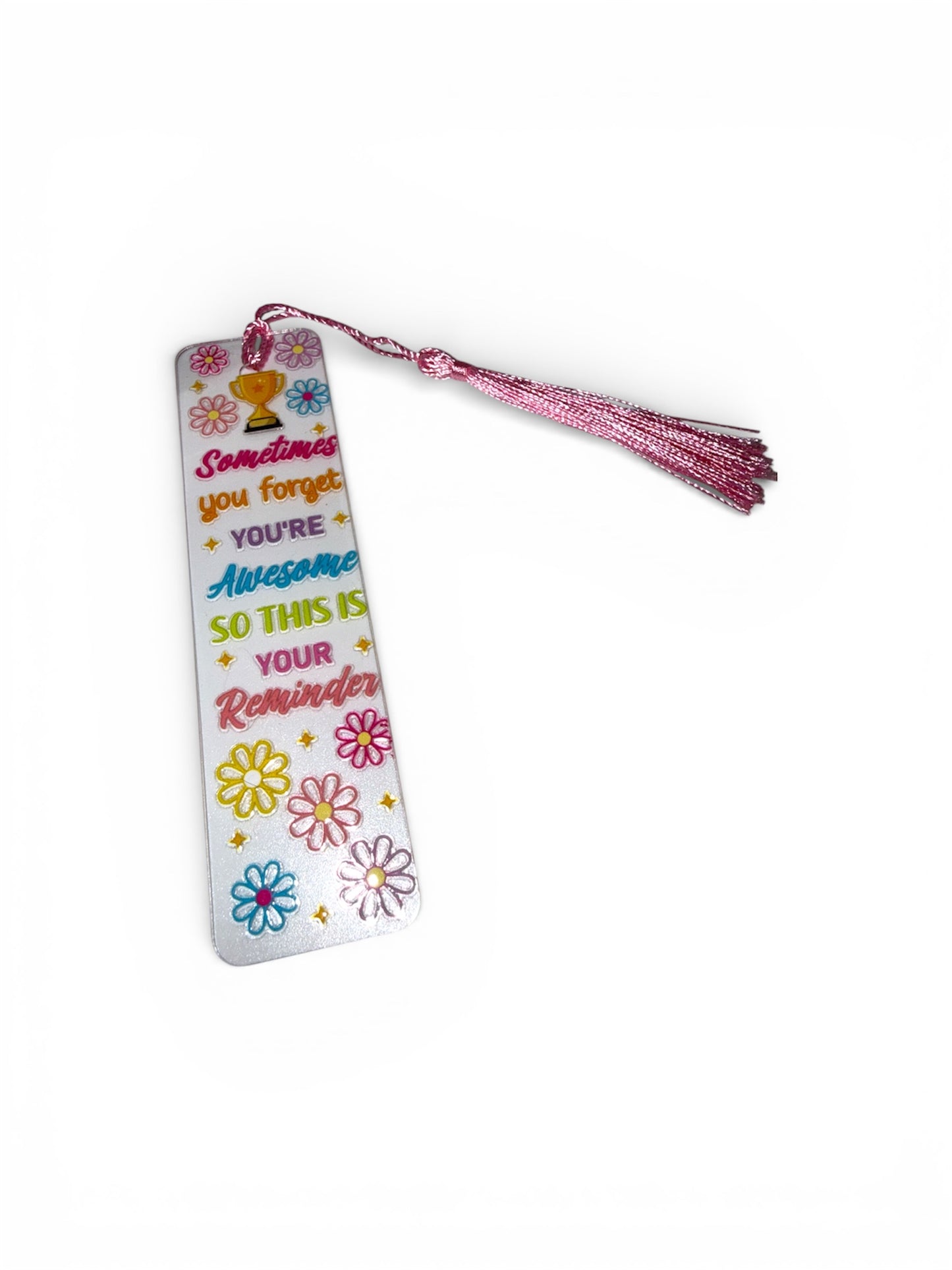 Book Lovers Acrylic Bookmarks