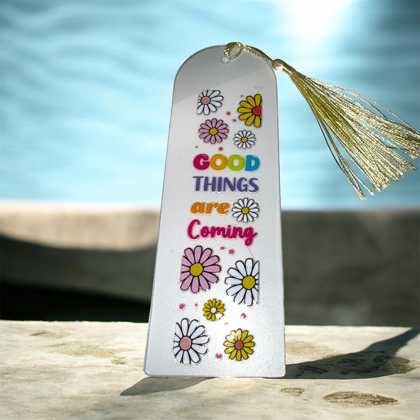 Book Lovers Acrylic Bookmarks